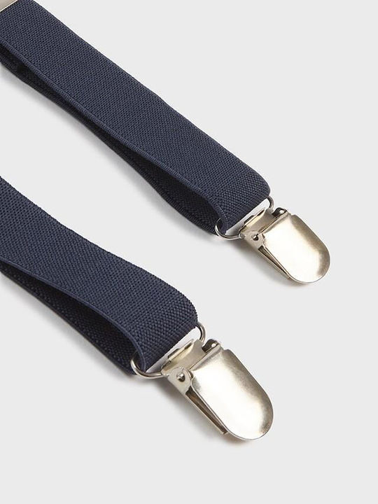 Mayoral Kids Suspenders with 3 Clips Blue