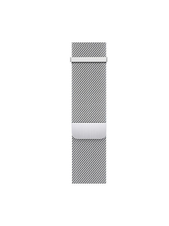 Watchband Hoco Wh02 Simple Beauty Series pentru Samsung Huawei Xiaomi Xiaomi Vivo Oppo Ka 22mm Universal Magnetic Steel Silver