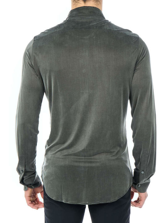 RRD Men's Shirt Long Sleeve Khaki