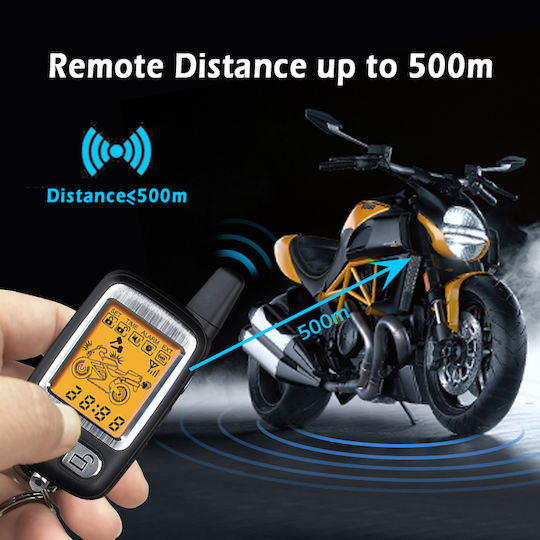 Motowolf Alarma Alarmă pentru motocicletă