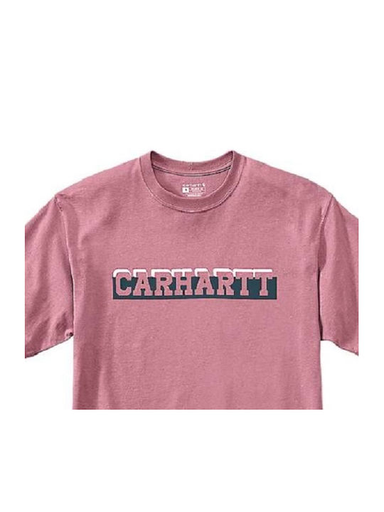 Carhartt Heavyweight T-shirt Bărbătesc cu Mânecă Scurtă Pink