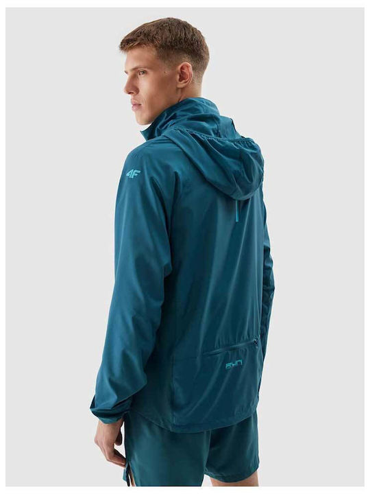 4F Men's Winter Jacket Turquoise