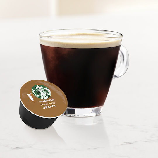 Starbucks Capsule Espresso House Blend Compatibile cu Mașina Dolce Gusto 12capace