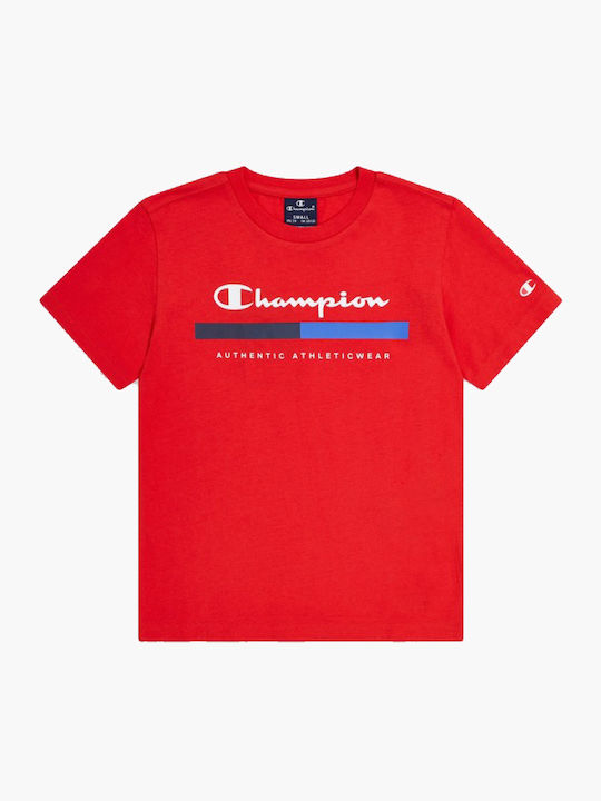 Champion Kids Set with Red Shorts 2 Pieces