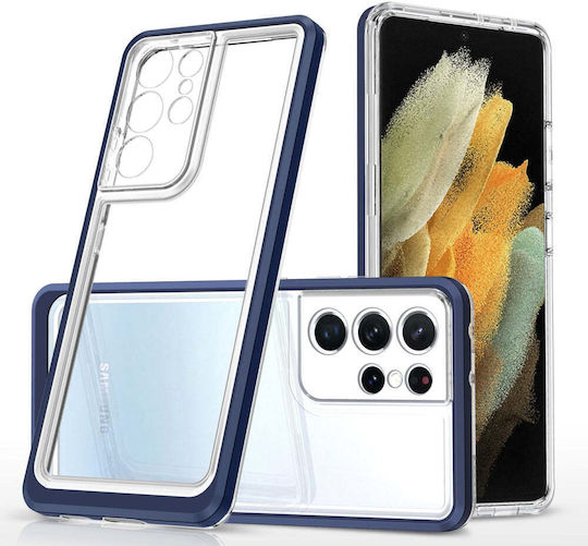 Hurtel Back Cover Plastic / Silicone 1.1mm Transparent (Galaxy S23 Ultra)