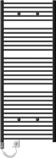 LuxeBath Electric Towel Rail 1200W 180x75cm Gray