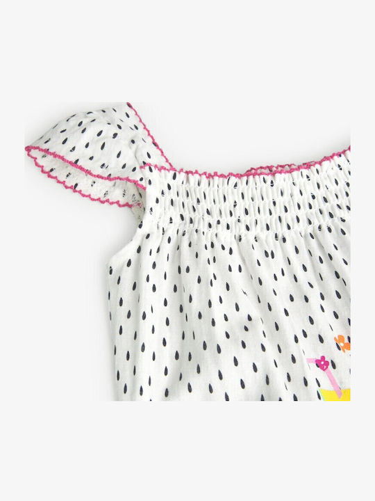 Boboli Body pentru Bebeluși Fără mâneci Alb