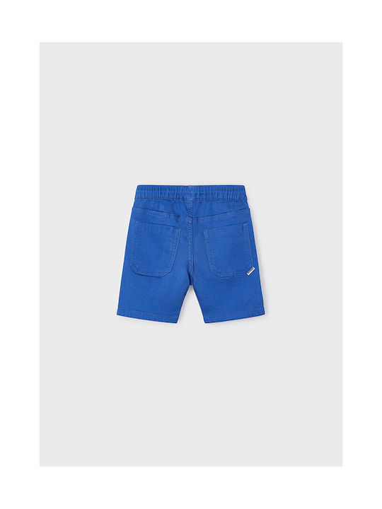 Mayoral Kids Shorts/Bermuda Fabric Καπαρτινέ Blue