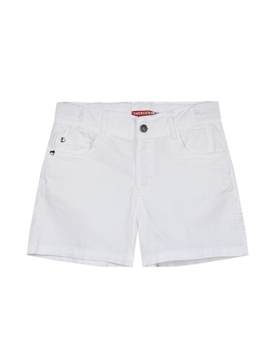 Energiers Kids Shorts/Bermuda Fabric White
