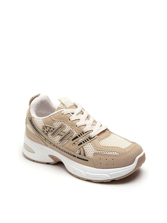 Keep Fred Sneakers Dark Beige