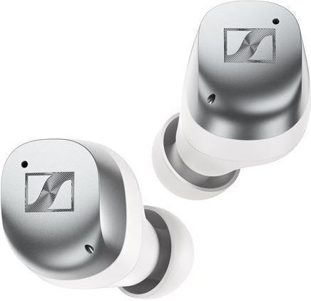 Sennheiser Momentum True Wireless 4 In-ear Bluetooth Handsfree Earphones with Charging Case White Silver