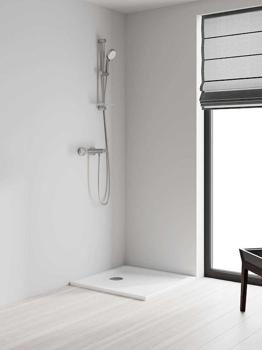 Grohe Tempesta Cosmopolitan Стълб за Хидромасаж Сребрист