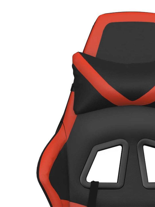 vidaXL 3143666 Καρέκλα Gaming Δερματίνης Μαύρο / Κόκκινο