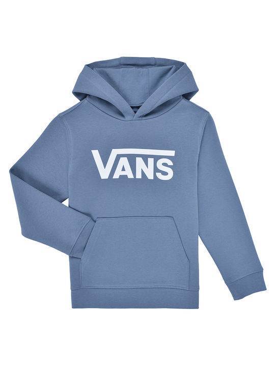 Vans Kids Sweatshirt with Hood Blue Classic Po