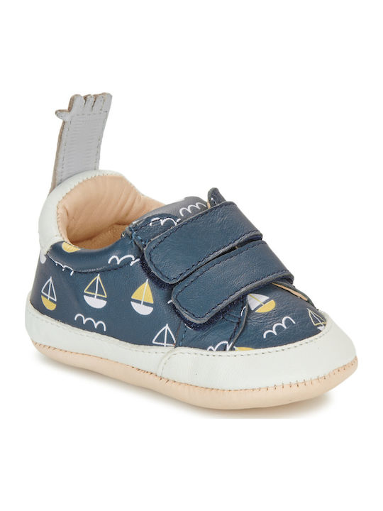 Easy Peasy Βρεφικά Sneakers Αγκαλιάς Μπλε