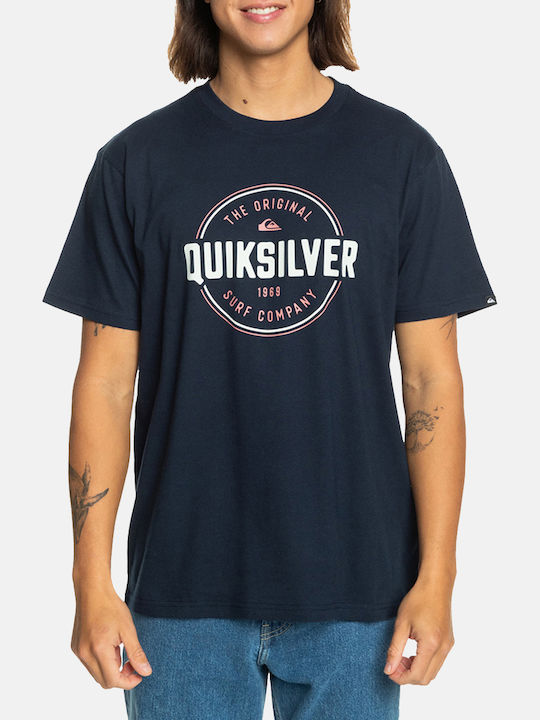 Quiksilver Circle Up T-shirt Bărbătesc cu Mânecă Scurtă DarkBlue