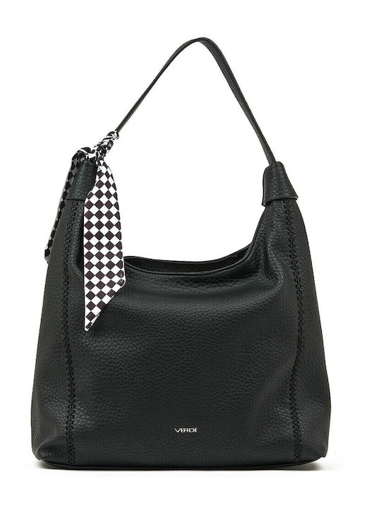 Verde Damen Tasche Schulter Schwarz