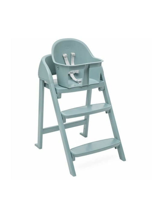 Chicco Highchair with Plastic Frame & Plastic Seat Green