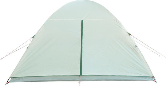 vidaXL Καλοκαιρινή Σκηνή Camping Τούνελ Πράσινη για 6 Άτομα 195x342x195εκ.