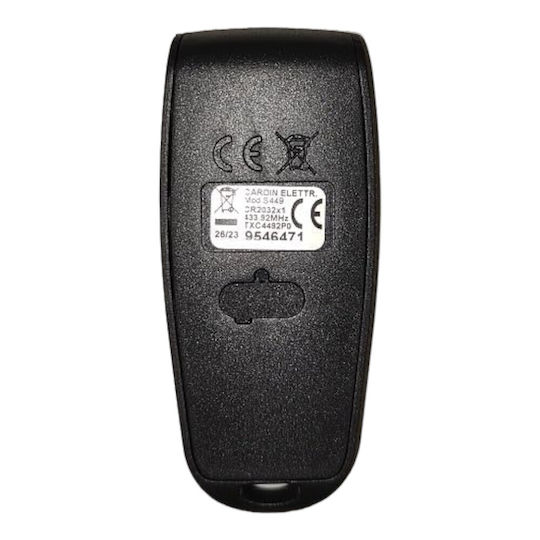 Cardin Txc449-2p Garagentor-Fernbedienung mit 2 Kanälen 433MHz