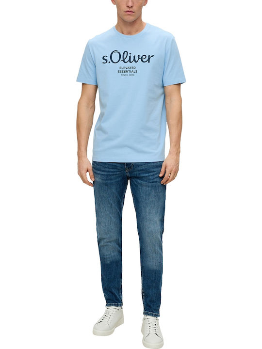 Red Label T-Shirt Hellblau