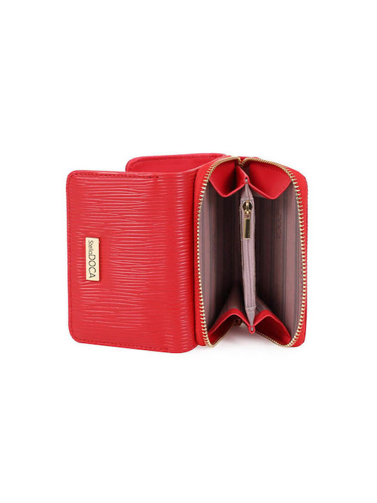 Doca Small Women's Wallet Red