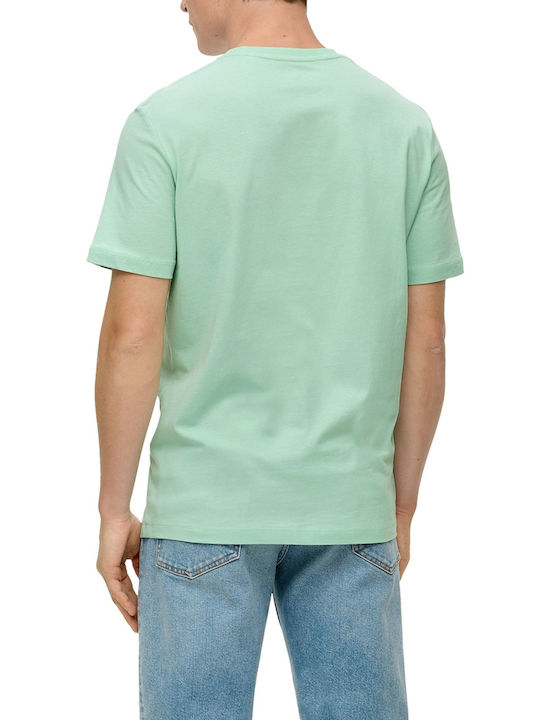 S.Oliver Men's Short Sleeve T-shirt Green