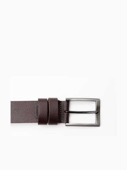 Men's Belt Leather Brown