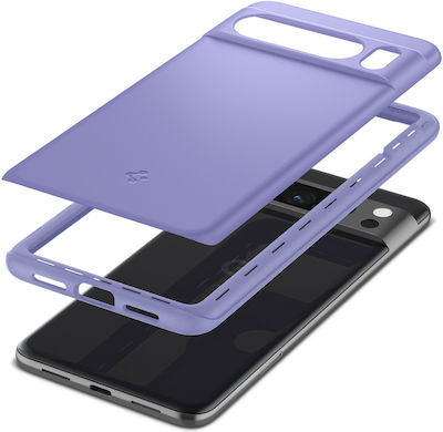 Spigen Thin Fit Back Cover Ανθεκτικό Μωβ (Google Pixel 8 Pro)