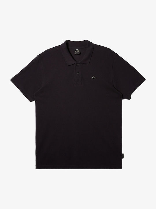 Polo Short Sleeve Navy Blue Blouse