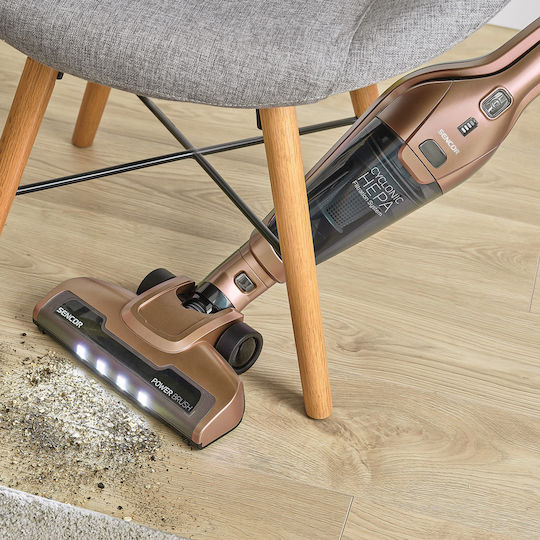 Sencor Rechargeable 2 in 1 Stick & Handheld Vacuum 21.6V Gold SVC 0606GD