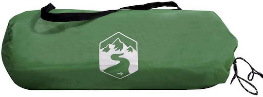 vidaXL Summer Camping Tent Green For 3 People 190x200x170cm
