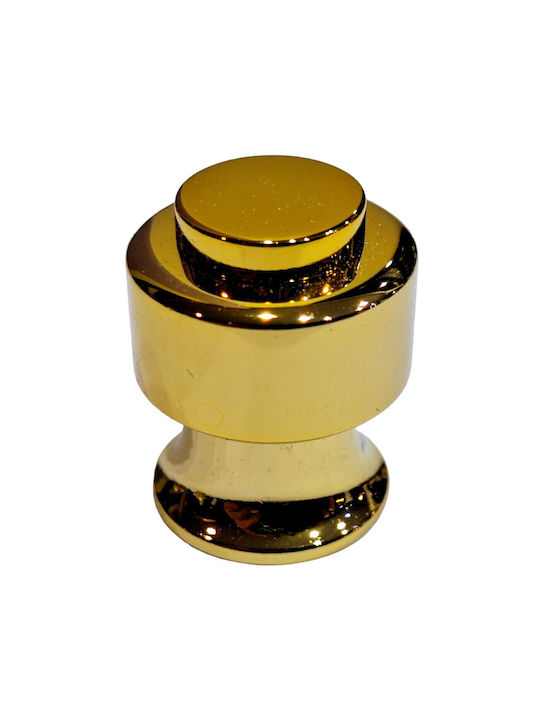Eurofer Knob Furniture made of Metallic Gold-glossy 11793-000-BRZ2 1pcs