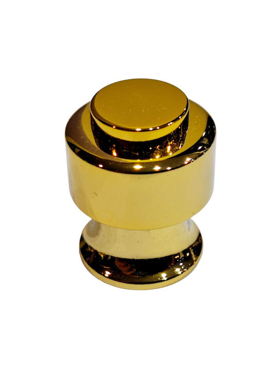 Eurofer Knob Furniture made of Metallic Gold-glossy 11793-000-BRZ2 1pcs