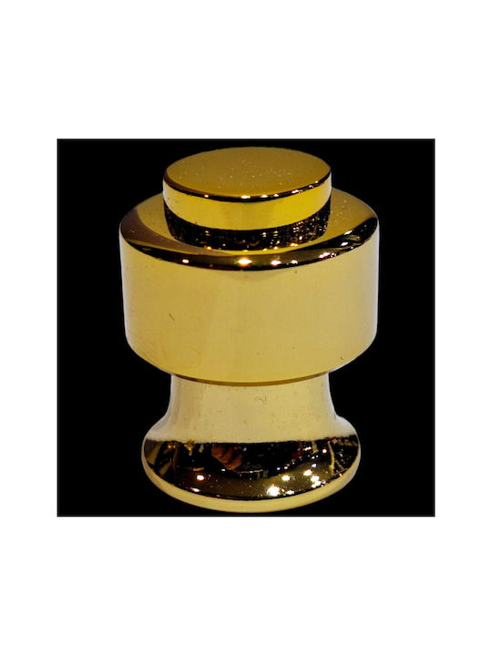 Eurofer Knob Furniture made of Metallic Gold-glossy 11793-000-BRZ2 1pcs