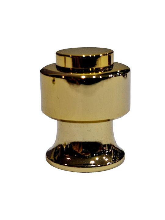 Eurofer Knob Furniture made of Metallic Gold-glossy 11793-000-BRZ2 1pcs