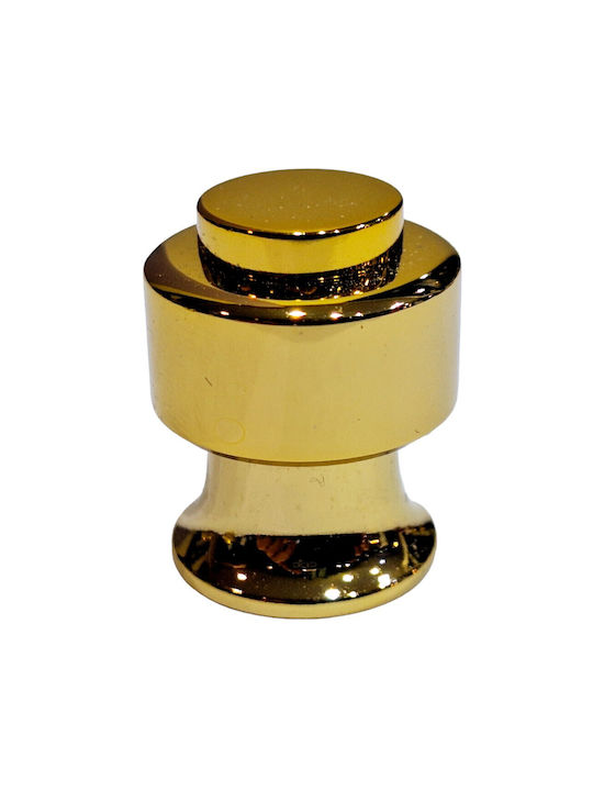 Eurofer Knob Furniture made of Metallic Gold-glossy 11793-000-BRZ2 1pcs