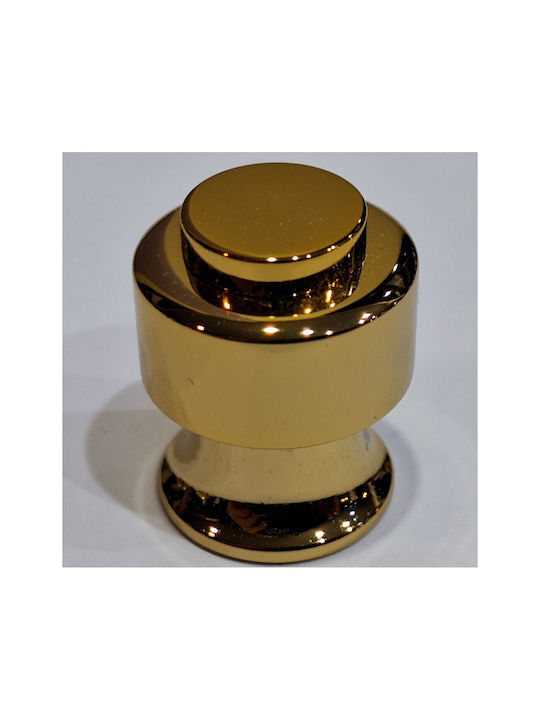 Eurofer Knob Furniture made of Metallic Gold-glossy 11793-000-BRZ2 1pcs