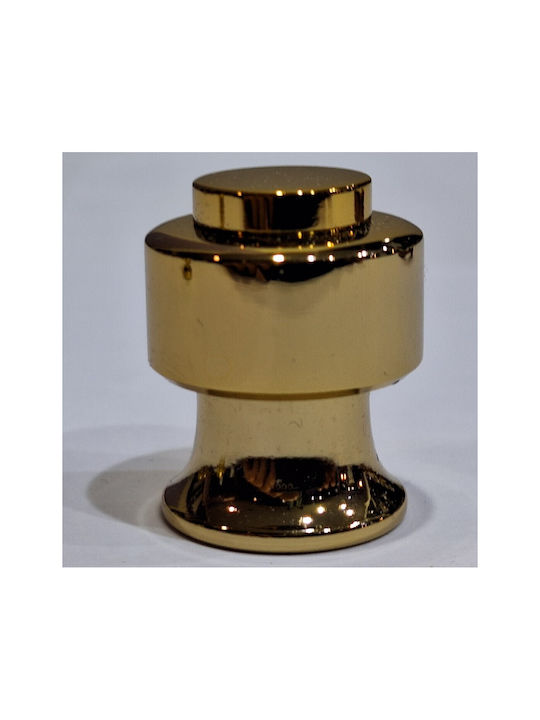 Eurofer Knob Furniture made of Metallic Gold-glossy 11793-000-BRZ2 1pcs