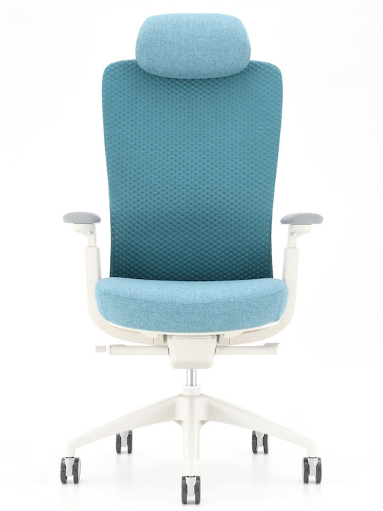ErgoAction Action Chair Lux Office Chair with Adjustable Arms Green