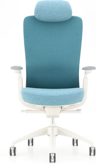 ErgoAction Action Chair Lux Office Chair with Adjustable Arms Green