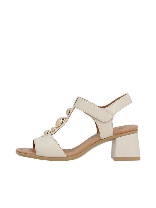 Rieker Damen Sandalen in Beige Farbe