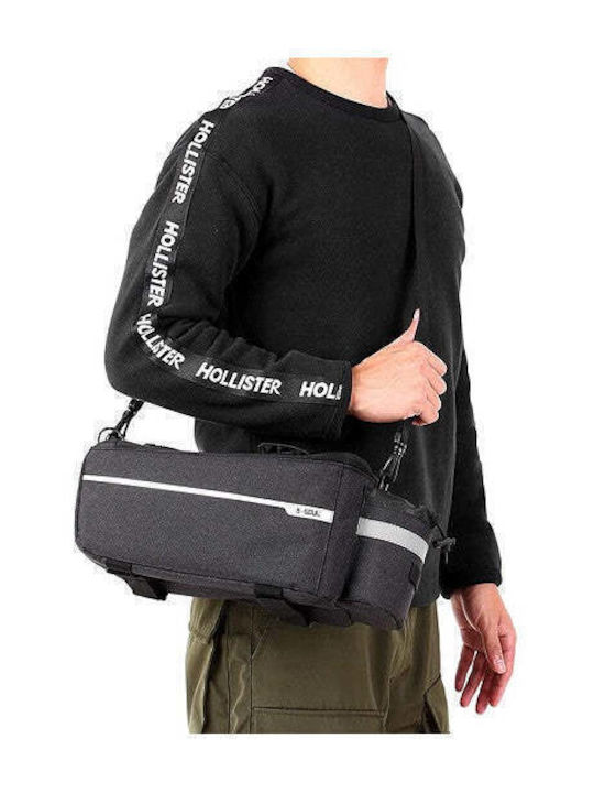 Gepäckträgertasche Schwarz