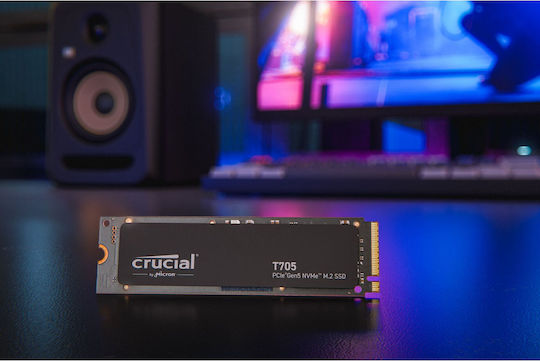 Crucial T705 SSD 4TB Тип M.2 С Връзка PCI Express 5.0 Съвместим С PlayStation 5 CT4000T705SSD3
