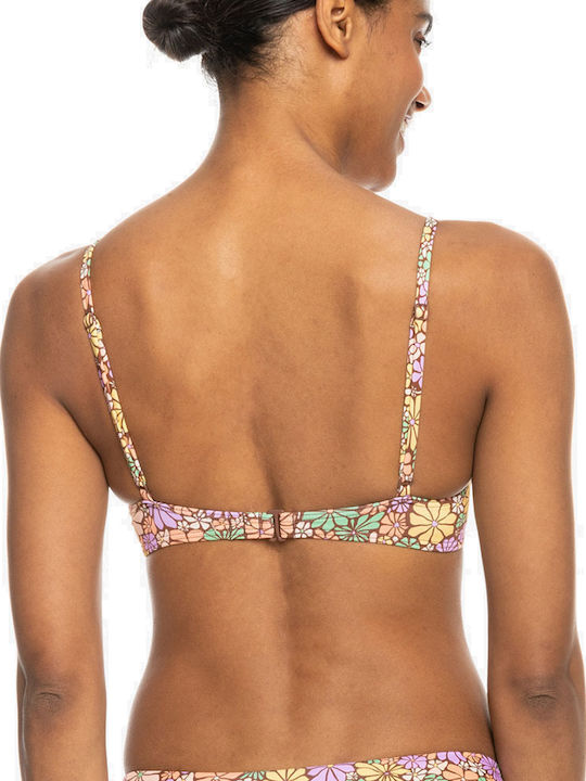 Bikini Bra All About Sol with Adjustable Straps Multicolour Floral
