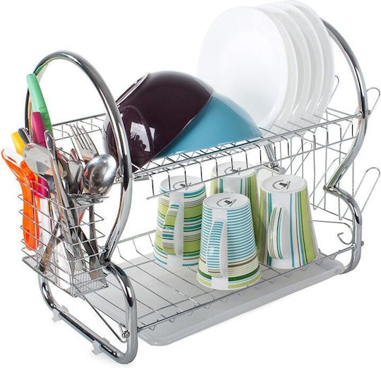 Verk Group Sink Strainer Plastic Gray 40x25x37cm