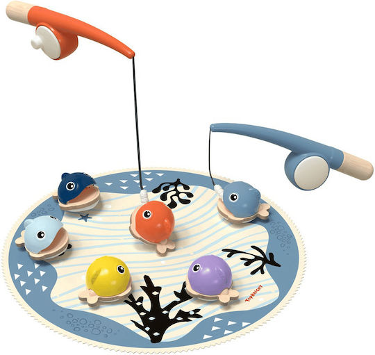 Top Bright Дървена Игра За Риболов Catch The Fish За Възраст 3+ Години