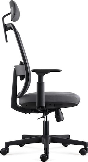 ErgoAction Active Plus Scaun De Birou Cu Brațe Reglabile Gri