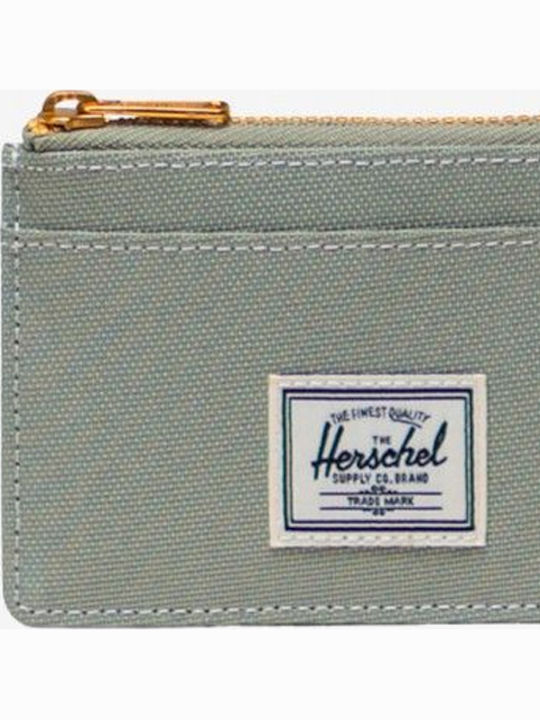 Oscar Men's Wallet Cards with RFID Green