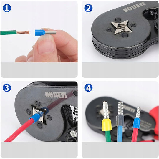 Rosfix Cleste Sertizat Pentru Terminale Cu Interval De Secțiune 0.25 - 10mm²